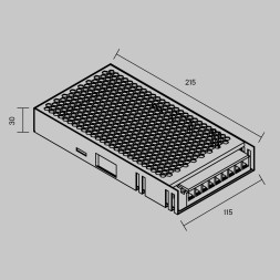 Источник напряжения Led Strip 821020
