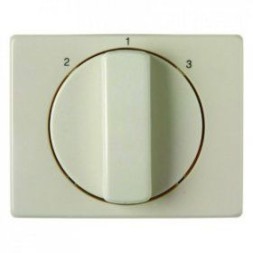 Центральная панель Berker R.1 Berker Arsys белый с блеском с вращающейся ручкой для 3-уровневого выключателя 10880002