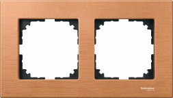 Рамка Merten M-Elegance Бук 2 поста MTN4052-3470