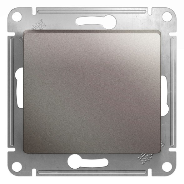 1-клавишный Выключатель,сх.1,10AX, механизм Schneider Electric Glossa Платина GSL001211