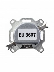 Розетка TV-R ABB Levit кофе макиато проходная 7дБ 2CHH083607A6018 5011H-A03607 18W