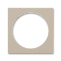 Сменная панель ABB Levit кофе макиато на розетку с заземлением 2CHH190500B8018 ND5519H-B500 18