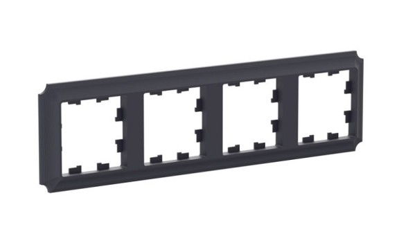 ATN101004 4-постовая РАМКА КАРБОН, AtlasDesign Antique Schneider Electric