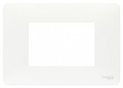 Рамка Schneider Electric Unica Modular Белый 3 поста-модуля NU210318