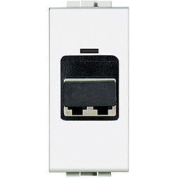 Розетка Bticino LivingLight Air Белый для опт кабеля N4268LC