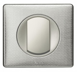 Рамка Legrand Celiane Металлик Серебро пунктум 1 пост 068721
