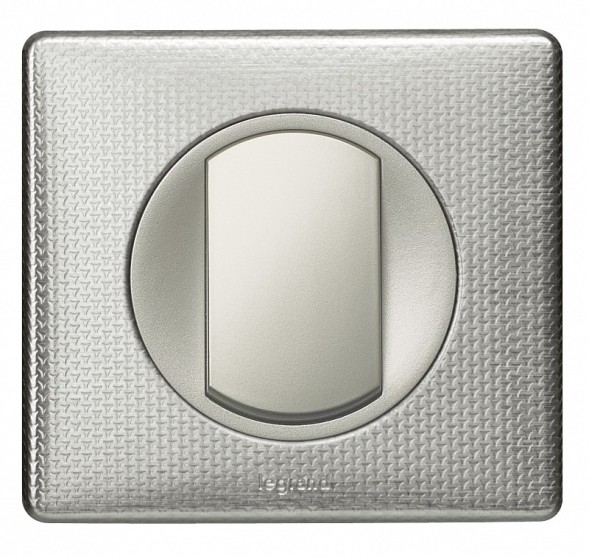 Рамка Legrand Celiane Металлик Серебро пунктум 1 пост 068721