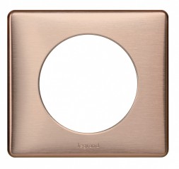 Рамка Legrand Celiane Металлик Медь 1 пост 068991