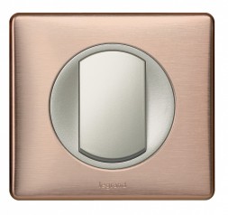 Рамка Legrand Celiane Металлик Медь 1 пост 068991