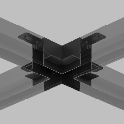 Х-коннектор трека SMART для ГКЛ Denkirs TR2114-BK