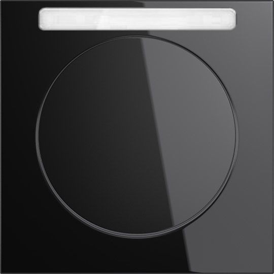 Рамка Berker R.3 Черный с блеском с полем для надписей 1 пост 10112235