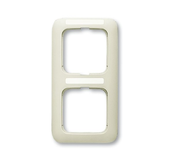Рамка ABB Busch-Duro 2000 SL Слоновая кость 2 поста 2CKA001725A1465 2512-212-507