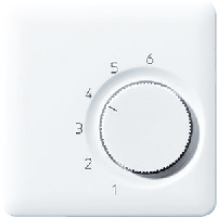 Накладка Jung CD серия белая термостата комнатного(мех TR236U,TR246U) CDTR236PLWW