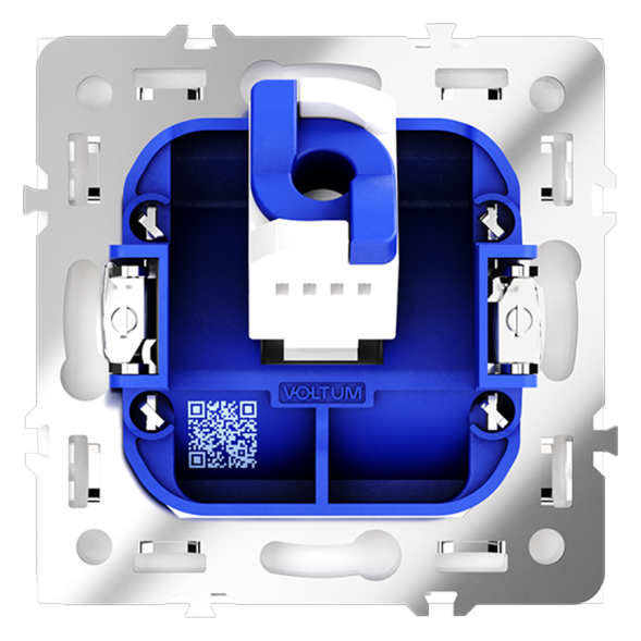 Розетка компьютерная встраиваемая VOLTUM S70 RJ45 кат.6, (кашемир)