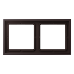Рамка Jung LS ZERO Dark 2 поста LSZAL982BFD