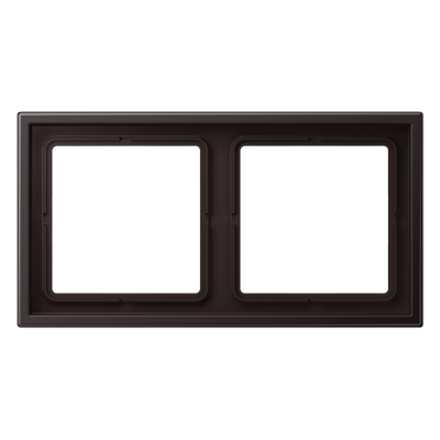 Рамка Jung LS ZERO Dark 2 поста LSZAL982BFD