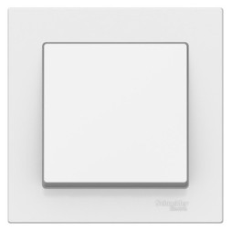 ATN001312 Atlasdesign 1-клавишный ВЫКЛЮЧАТЕЛЬ, сх.1, 10АХ, в сборе, ЛОТОС Schneider Electric