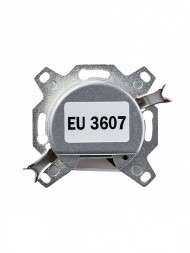 Розетка TV-R ABB Levit жемчуг проходная 7дБ 2CHH083607A6068 5011H-A03607 68W