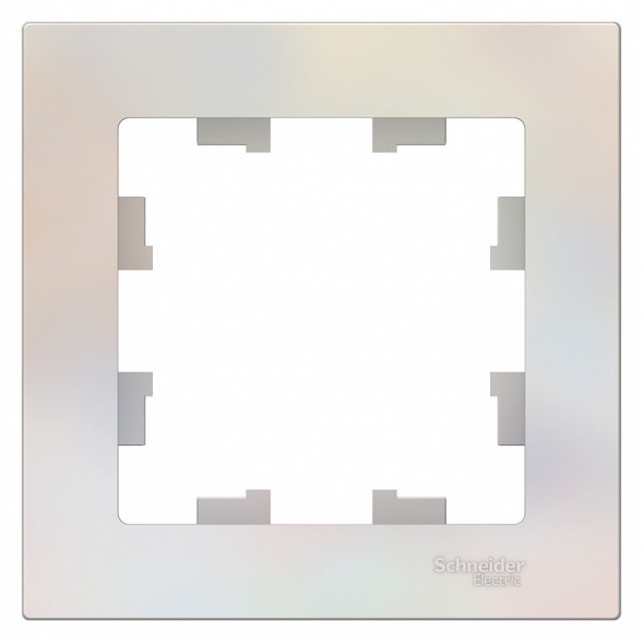 Рамка Schneider Electric Atlasdesign Жемчуг 1 пост ATN000401