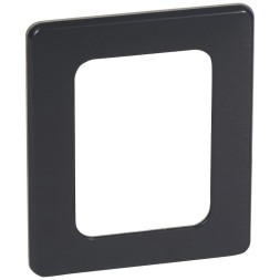 Рамка Legrand Celiane Металлик Карбон 1 пост 068987
