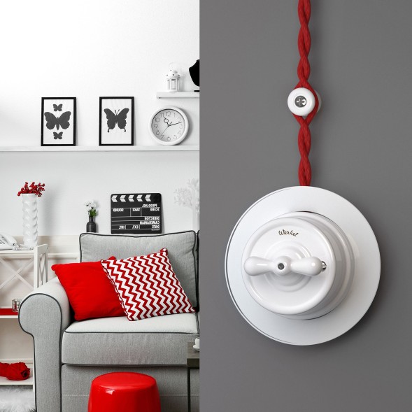 Рамка из стекла на 1 пост белый Werkel W0015101