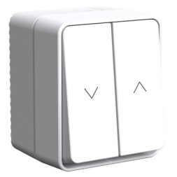 ATN540119 Atlasdesign PROFI IP54 2-клавишный ВЫКЛЮЧАТЕЛЬ ДЛЯ ЖАЛЮЗИ, 2хсх.4, БЕЛЫЙ Schneider Electric