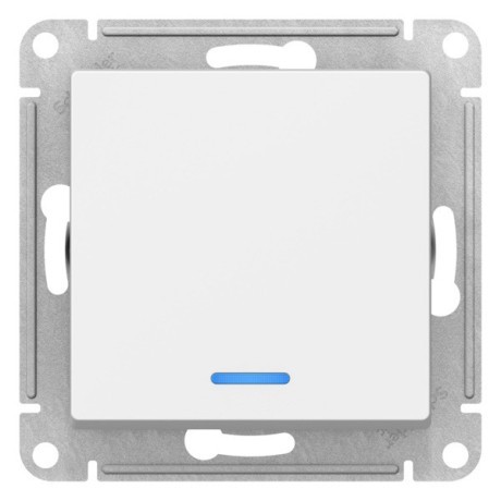 ATN001313 Atlasdesign 1-клавишный ВЫКЛЮЧАТЕЛЬ с подсветкой, сх.1а, 10АХ, механизм, ЛОТОС Schneider Electric