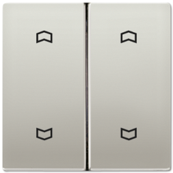 Клавиша Jung LS серия сталь для выключателя управления жалюзи ES2995MP