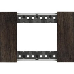 Рамка Bticino Living Now NOCE 3-модульная KA4803LG