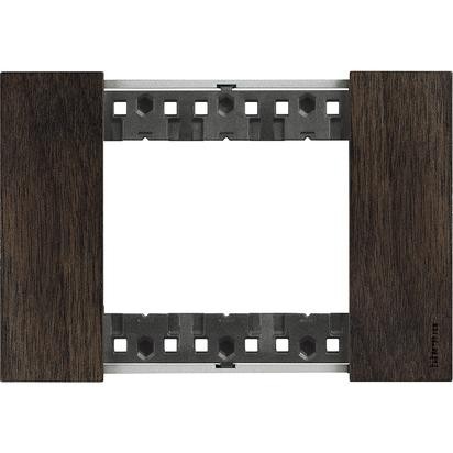 Рамка Bticino Living Now NOCE 3-модульная KA4803LG