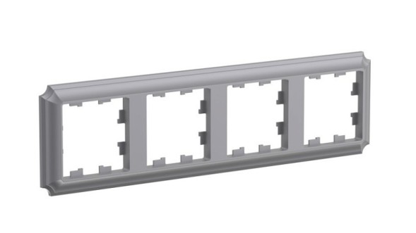 ATN100904 4-постовая РАМКА СТАЛЬ, AtlasDesign Antique Schneider Electric