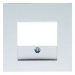 Центральная панель Berker R.1 полярная белизна, с блеском для розетки TAE 10338919