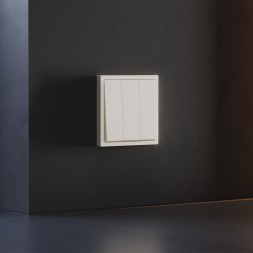 Клавиши для выключателя/переключателя трехклавишного, S70 (хлопок)