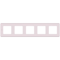 Рамка - 5 постов Розовый Legrand INSPIRIA 673974