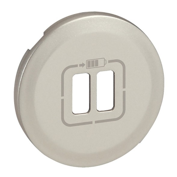 Панель лицевая Legrand Celiane USB розетка белая 068256