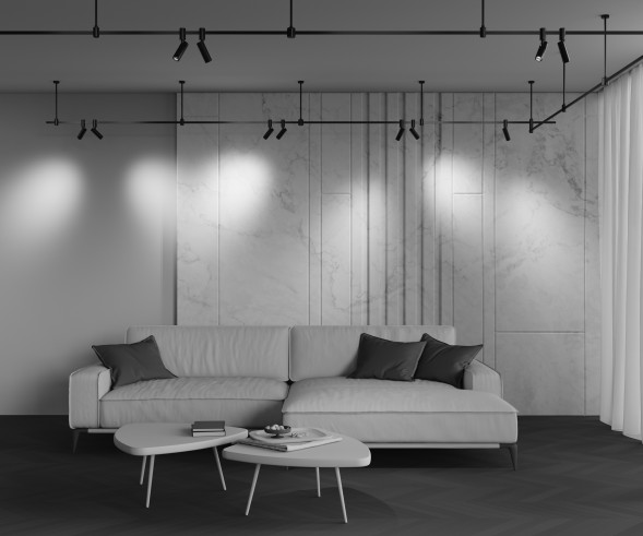 Трековый светильник Technical TR144-1-5W3K-W-B