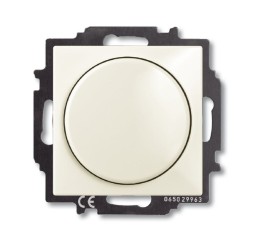 Механизм светорегулятора ABB Basic 55 chalet-white Busch-Dimmer с центральной платой 60-400 Вт 2CKA006515A0847 2251 UCGL-96-5