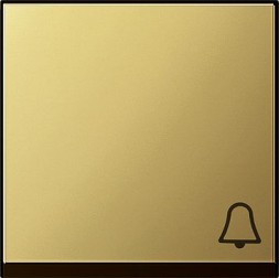 Клавиша Gira Латунь с символом &quot;звонок&quot; 0286604