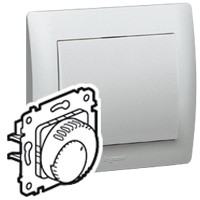 Регулятор тёплого пола Legrand Galea Life Алюминий (16А) 775689