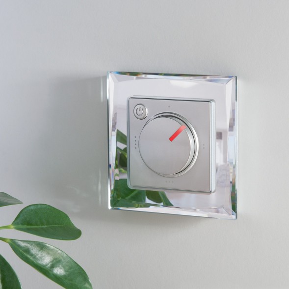 Рамка из стекла на 1 пост Diamant зеркальный Werkel W0011220