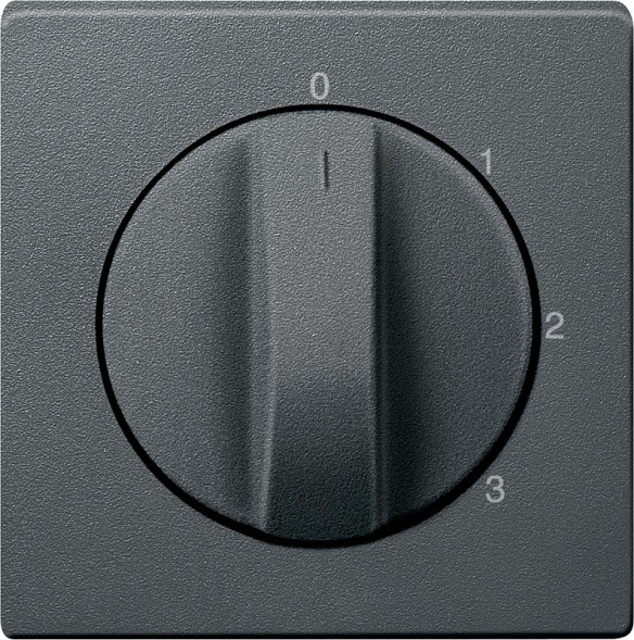 Центральная плата Merten M-серия антрацит для 3-ступенчатого поворотного регулятора частоты вращения MTN437314