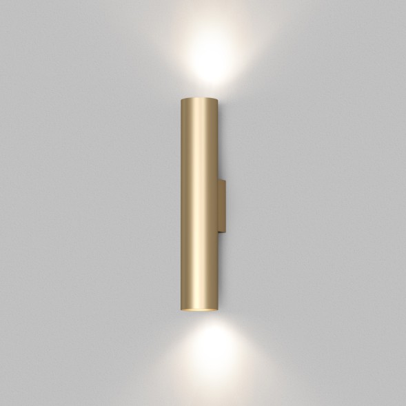 DK5022-SG Настенный светильник, IP20, до 15 Вт, LED, 2xGU10, матовое золото, алюминий