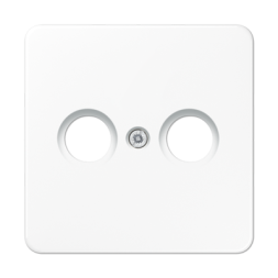 Накладка TV-FM Jung CD серия белая CD561TVWW