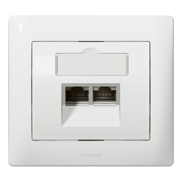 Лицевая панель Legrand Galea Life для розетки VDI кат.5Е 771058