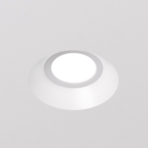 Встраиваемый точечный светильник INVIZ DK2081-WH