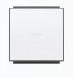 Клавиша ABB Sky белый для 1-клавишных выключателей/перекл-й/кнопок линзой подсветки 2CLA850130A1101 8501.3 BL