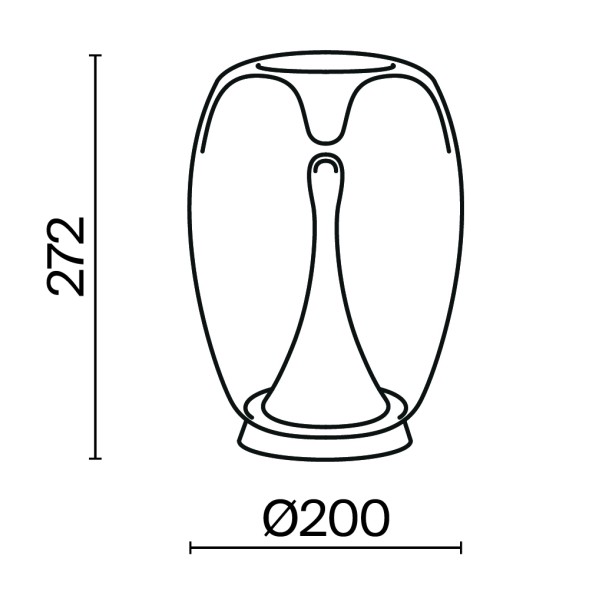 Настольный светильник Maytoni MOD282TL-L15G3K