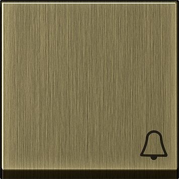 Клавиша Gira Бронза с символом &quot;звонок&quot; 0286603