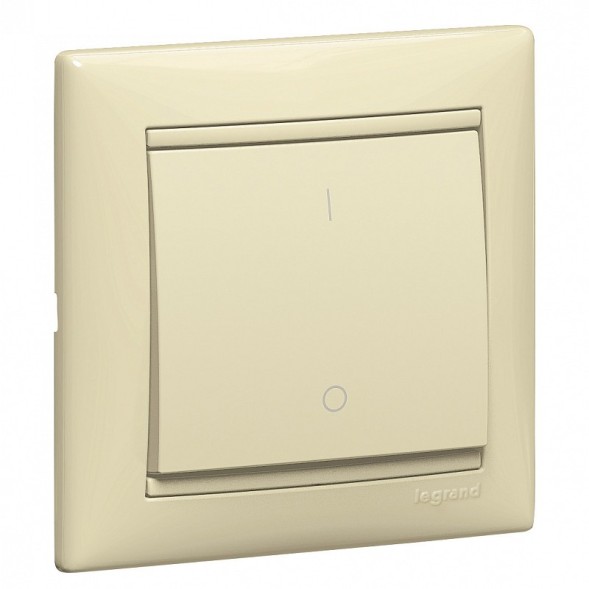 Выключатель Legrand Valena 1-клавишный 2-х полюсный, 16A 774104