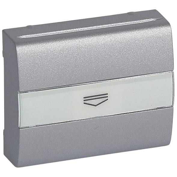 Лицевая панель Legrand Galea Life алюминий для выключателя с ключом-картой 771354